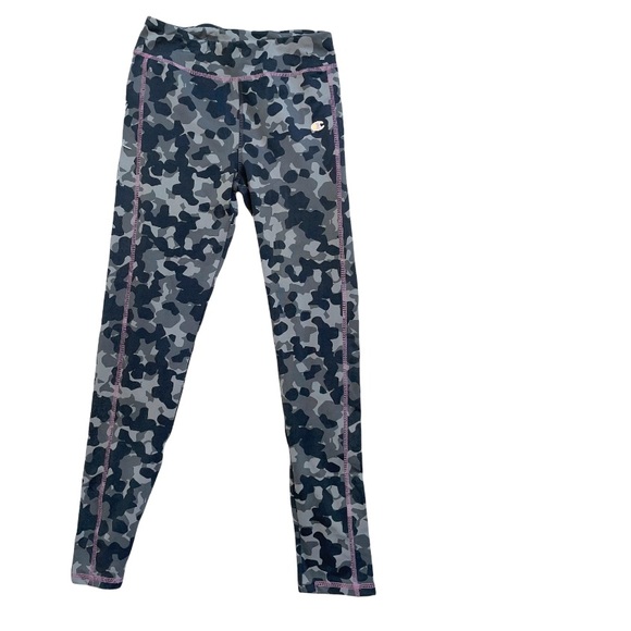 Champion Sport Camouflage leggings girls 10/12 gray activewear performance - Picture 2 of 7